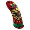 Rasta Tie Dye Smoked Ducky Fairway Club Headcover Handmade by