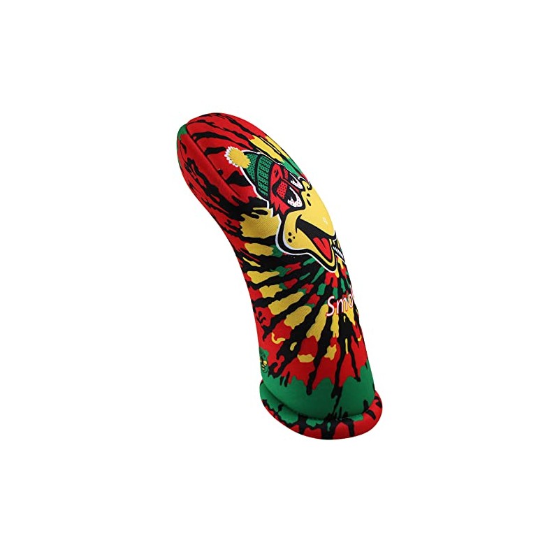 Rasta Tie Dye Smoked Ducky Fairway Club Headcover Handmade by
