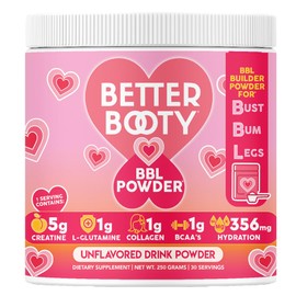 Creatine Monohydrate Powder for Women, Complex w. 5G Creatina per Serving + Glutamine, Collagen, BCAAs & Hydration Blend Energy, Muscle + Glute Builder, Unflavored 2-Pack (60 Servings)