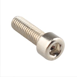 HALJIA 12 PCS Bike Bicycles Water Bottle Cage Bolts Holder Screws M5 Inner Hexagon Threaded Screws for Bracket Accessories