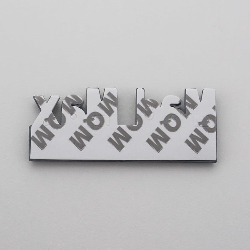 2Pc Madmax Edition Emblem 3D Badge Stickers with Double Tape