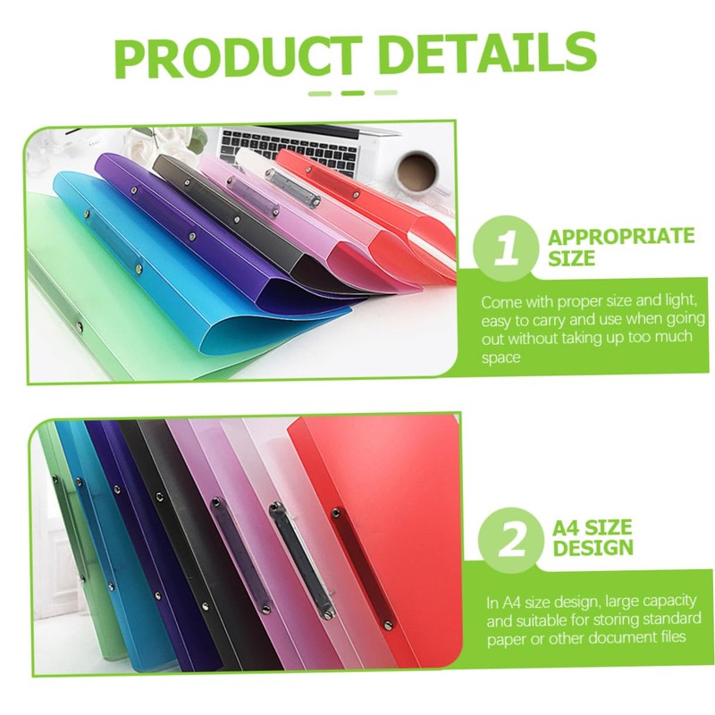 Operitacx Information Folder Coloured Folder Document Folder Paper Clips Desktop