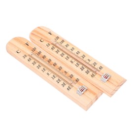 BESPORTBLE 2 Pack Garden Greenhouse Outdoor Analog Thermometer Temperature Gauge for Home Indoor Room Patio