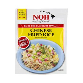 NOH Foods of Hawaii four serving seasoning packets 1.5 oz Pack of 3 Taste the flavor of Hawaii with each unique and famous meal (Chinese Fried Rice)