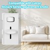 6pcs Dimmer Switch Knobs, Replacement Universal Dimmer Knob for Ceiling