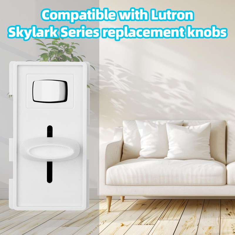 6pcs Dimmer Switch Knobs, Replacement Universal Dimmer Knob for Ceiling