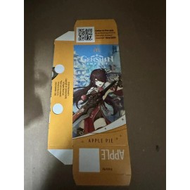 McDonald's 2024 McDonald’s Genshin Impact Character Pie empty Box **NO CODE**