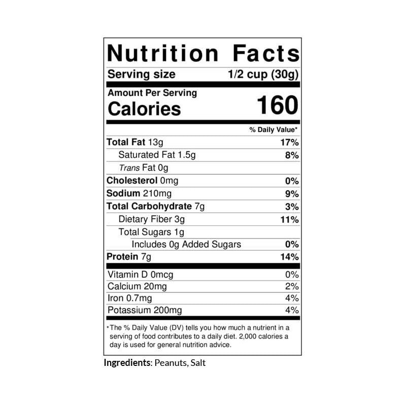 C.J. Dannemiller Peanuts in the Shell, Bulk 10 LB Box,