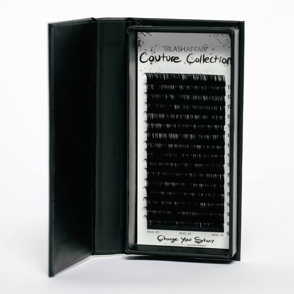 Lash Affair Couture Volume Eye-Lash Extensions, Long False Eyelashes Natural