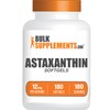 BulkSupplements.com Astaxanthin 12mg Softgels - Astaxanthin Supplements, Antioxidant Source -