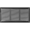Repa Market 2-Pack Black Air Vent Cover 12" x 6"