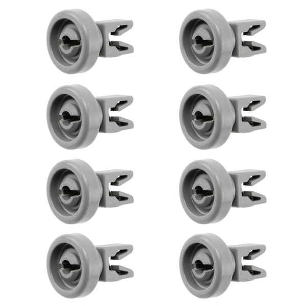 8 x Place4parts Upper Top Basket Dishwasher Wheels Runners for