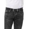 Redbridge Men's Genuine Leather Belt, black