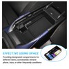 Sinminou Center Console Organizer Compatible with 2020-2025 Mazda CX-30 Accessories,