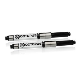 Octopus 2 x Fluids Ink Converter, Converter for Standard Fountain Pen for Refilling Writing Ink from Ink Glass