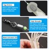 Saltwater Squid Fishing Lures,LED Fishing Lures Lighted Glow Squid Lure