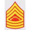 Marine Corps E-8 Master Sergeant Decals Stickers
