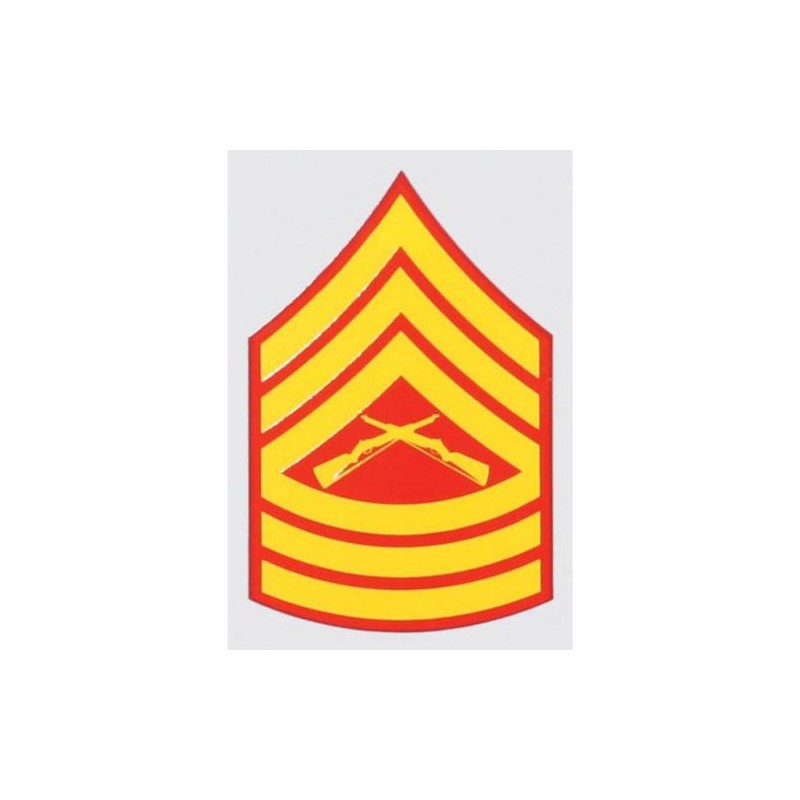 Marine Corps E-8 Master Sergeant Decals Stickers