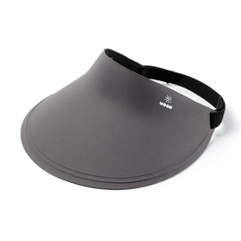 WOOH Sun Visor Hat for Women and Men,Wide Brim Running Visors for Women,Sun Protection Hats for Golf,Sports & Outdoors Grey