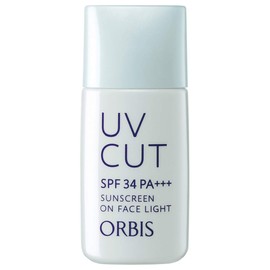 Orbis Sunscreen(R) On Face Light Face Makeup Effect Sunscreen Lotion Makeup Base SPF34 PA+++ 28ml Liquid Liquid 2. Light