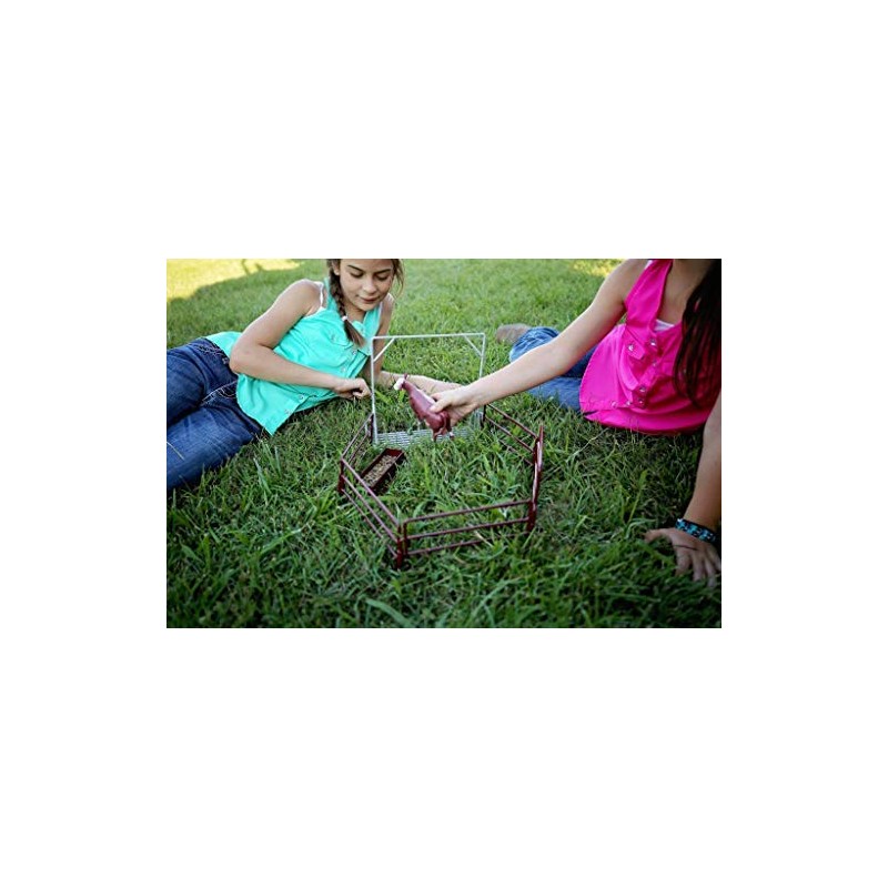 Little Buster Toys Walk-Through Gate Red, 1/16th Scale