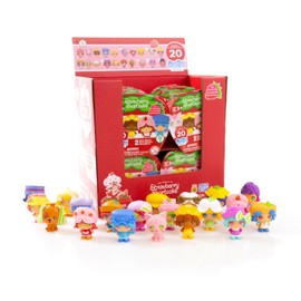 The Loyal Subjects Strawberry Shortcake 12-Pack with 24 Collectible Sweet Scented Micro 1.5-inch Cheebee Blind Bag Mystery Figures