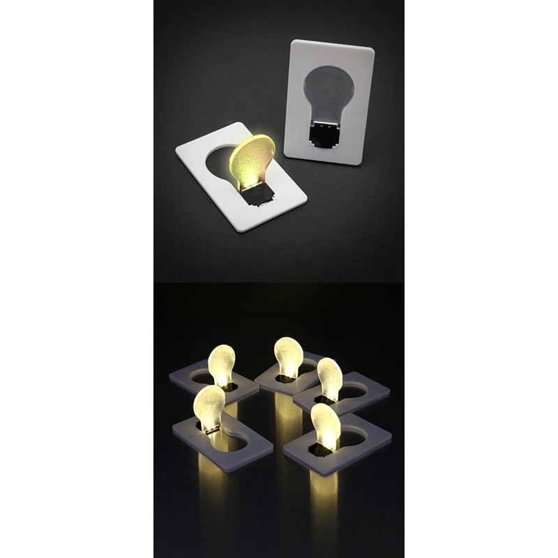 Mr. Gadget's Solutions Mini Portable Pocket Card Wallet LED Light