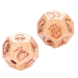 VANLOVEMAC Anniversary Date Night Dice for Women Men Food Dice Exchange Dice Valentines Day Gifts for Him Her Couple Gifts Food Decider Christmas Birthday Gifts for Wife Husband