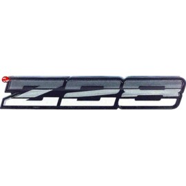 OER 1983-84 CAMARO Z28 ROCKER PANEL EMBLEM - CHARCOAL