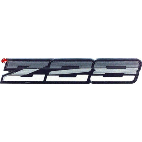 OER 1983-84 CAMARO Z28 ROCKER PANEL EMBLEM - CHARCOAL