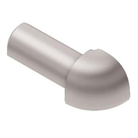 RONDEC - 90 Degree Outside Corner - For 3/8" Thick Tile - Satin Anodized Aluminum