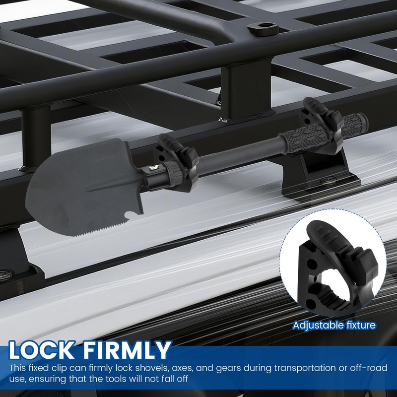 4Pcs Quick Release Rubber Clamp Mount Kit Firm Connection Quick