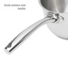 Goodful 12-Piece Classic Stainless Steel Cookware Set with Tri-Ply Base