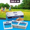 MEDca Almohadillas de preparación de alcohol, estériles, medianas, 2 capas,