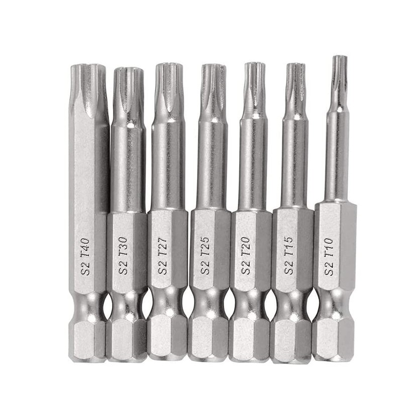 Eyech Torx Star 5 Point Screwdriver Bits Sets,Magnetic Security Tamper