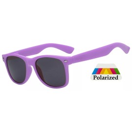 owl KIDS SUNGLASSES PURPLE POLARIZED DARK LENS PROTECT CHILD'S EYES FROM UVB W/POUCH