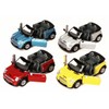 Kinsmart Mini Cooper S Convertible, Set of 4 5089D -
