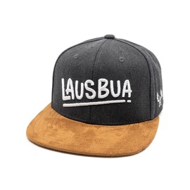 Du Hirsch Lausbua Bavarian Snapback Cap One Size, darkgray