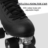 Roller Skates for Women with PU Leather High-top Double Row