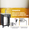 MRbrew Draft Beer Shank Faucet, No Leak 1/4'' Beer Barb