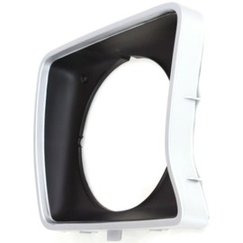 OKOVO Headlight Door Set for Ford for F 100 1978-1979 Left & Right W/Round Headlamps Black FO2513102 14499842