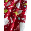 Jukway Cotton Fabric by the Meter Christmas Decoration 37 x230