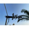 LAVA HD-250 Outdoor Antenna, 50 mile Amplified TV Antenna, Simplest