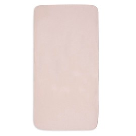 Jollein Jersey Fitted Sheet for the Playpen Wild Rose 75 x 95 cm 100% Cotton Fitted Sheet Playpen Dusky Pink