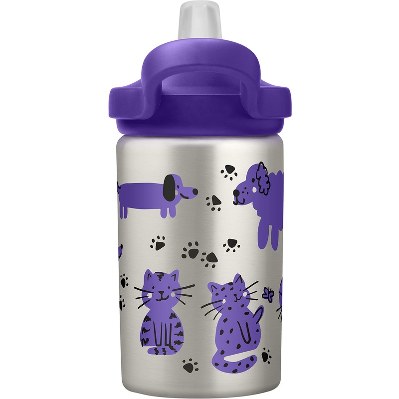 CamelBak Unisex - Babies Eddy+ Water Bottle, Cats & Dogs,
