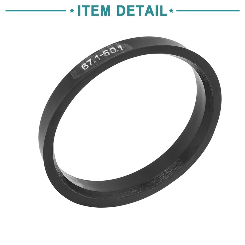 ACROPIX Car 67.1mm to 60.1mm Hub Centric Rings Fit for