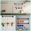 mekueeex Industrial Pipe Pot Pan Rack 21" (2 Pack), Wall