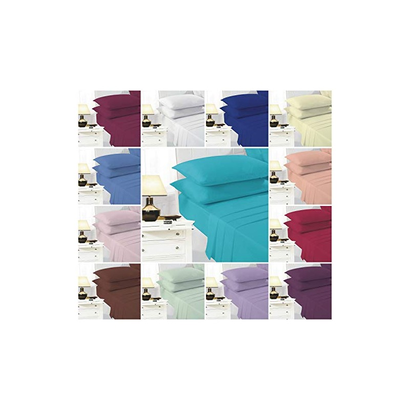 Voice7 Extra Deep Fitted Bed Sheets 16 inches (40cm) Box