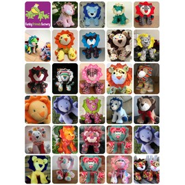 FUNKY FRIENDS FACTORY Larry Lion Sewing Pattern