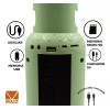 Maíz Bocina Bluetooht, Tanque De Gas, Radio Fm Luz Led